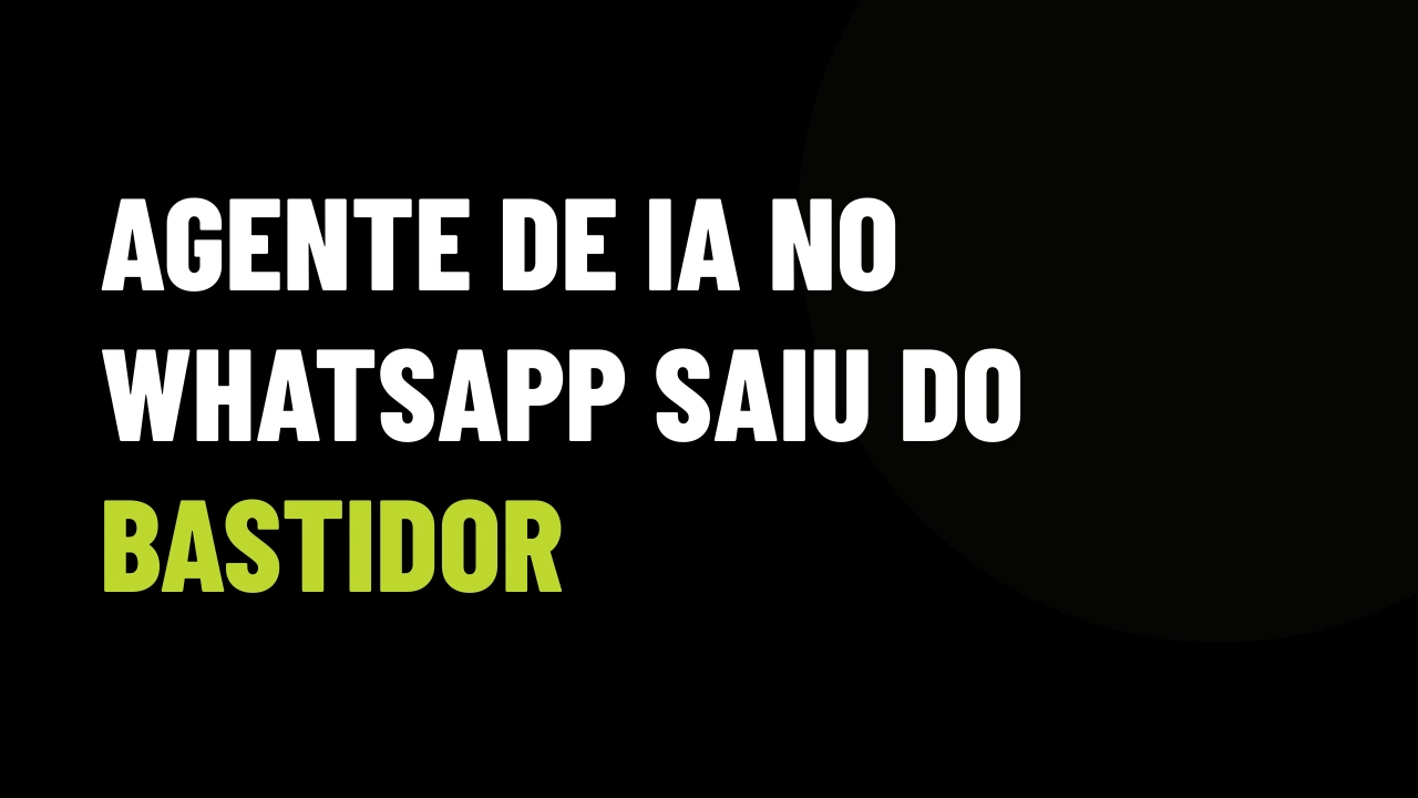 Agente de IA no WhatsApp virou atração de palco na ADVB/SC: o que o corretor deve copiar do TOP Agent