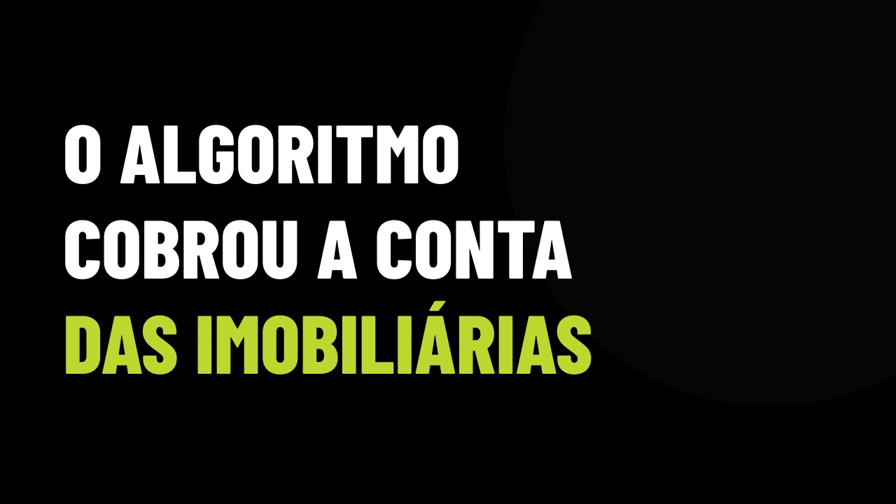 O algoritmo cobrou a conta: corretores que insistem no feed panfletário ficaram invisíveis nas redes