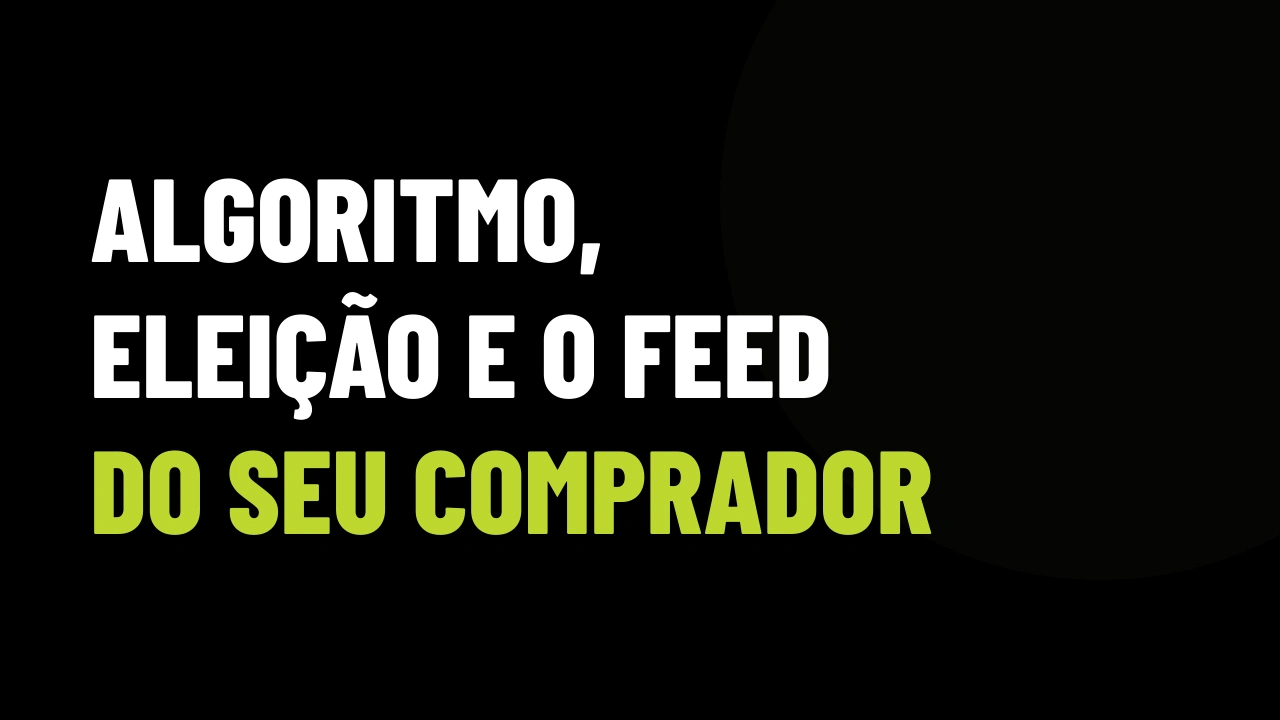 Algoritmo em ano de eleição: o corretor que mistura política com imóvel entrega o comprador para o concorrente