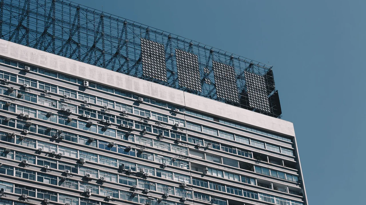 Centro corporativo e arquitetura contemporânea de São Paulo