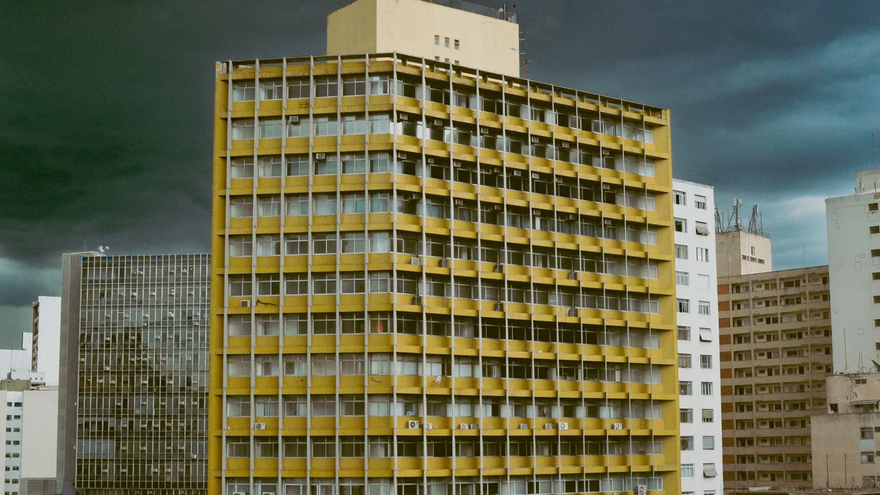 Centro corporativo e arquitetura contemporânea de São Paulo