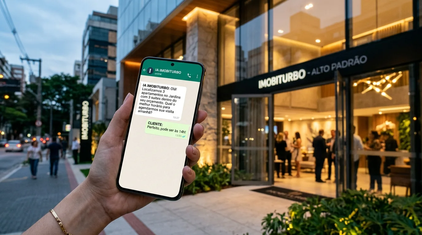 Como Automatizar o Atendimento da sua Imobiliária no WhatsApp e Dobrar Conversões