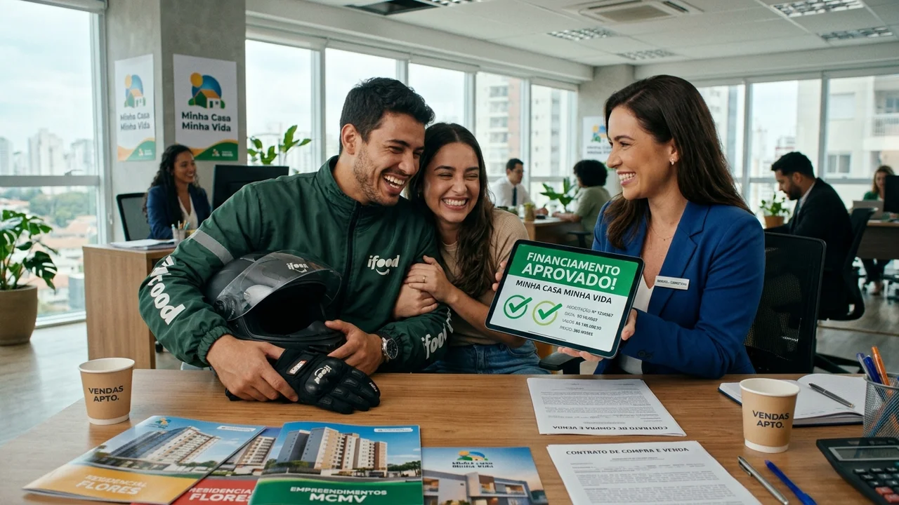 Crédito Imobiliário Para Entregadores: Como Transformar a Renda de Aplicativos em VGV no Minha Casa Minha Vida