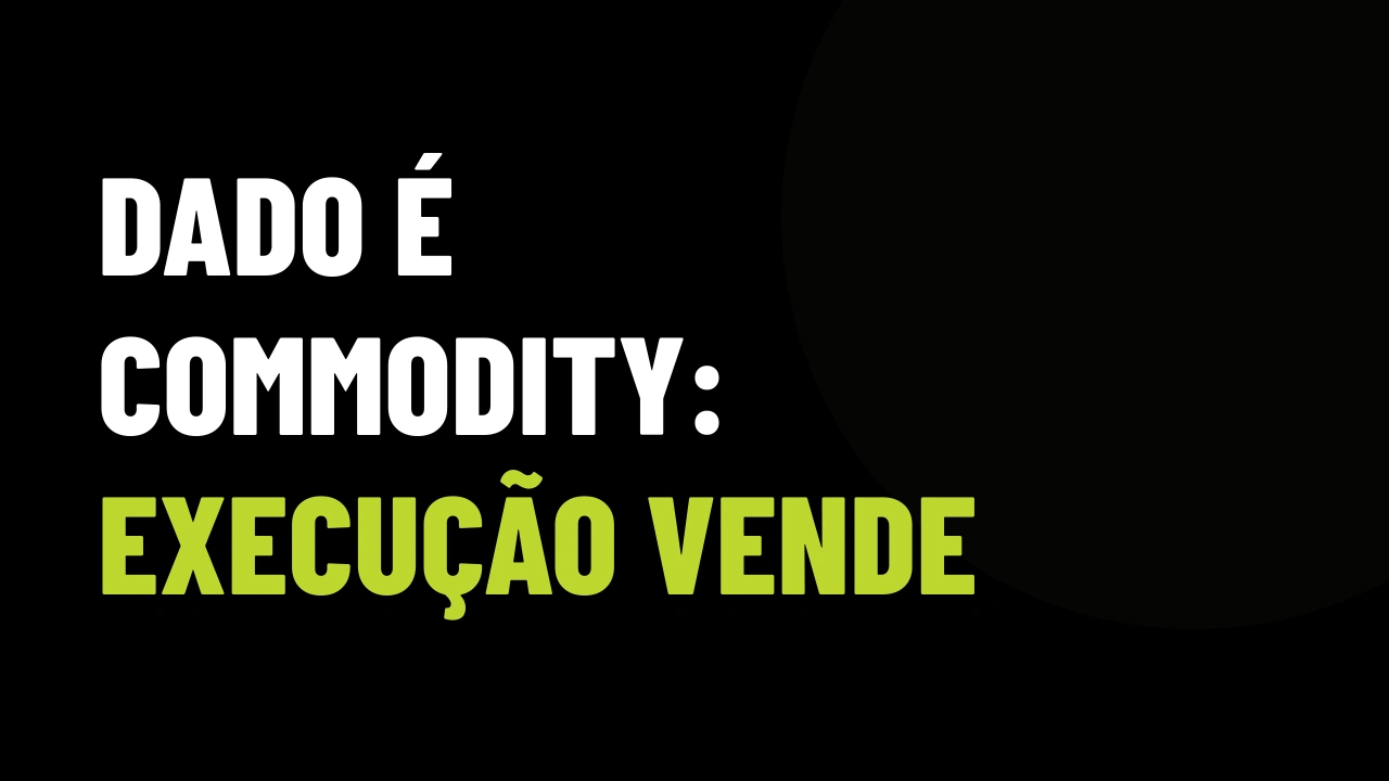 Dado Vira Commodity: Por Que Informação Sozinha Não Fecha Venda e Como o Corretor Ganha na Execução