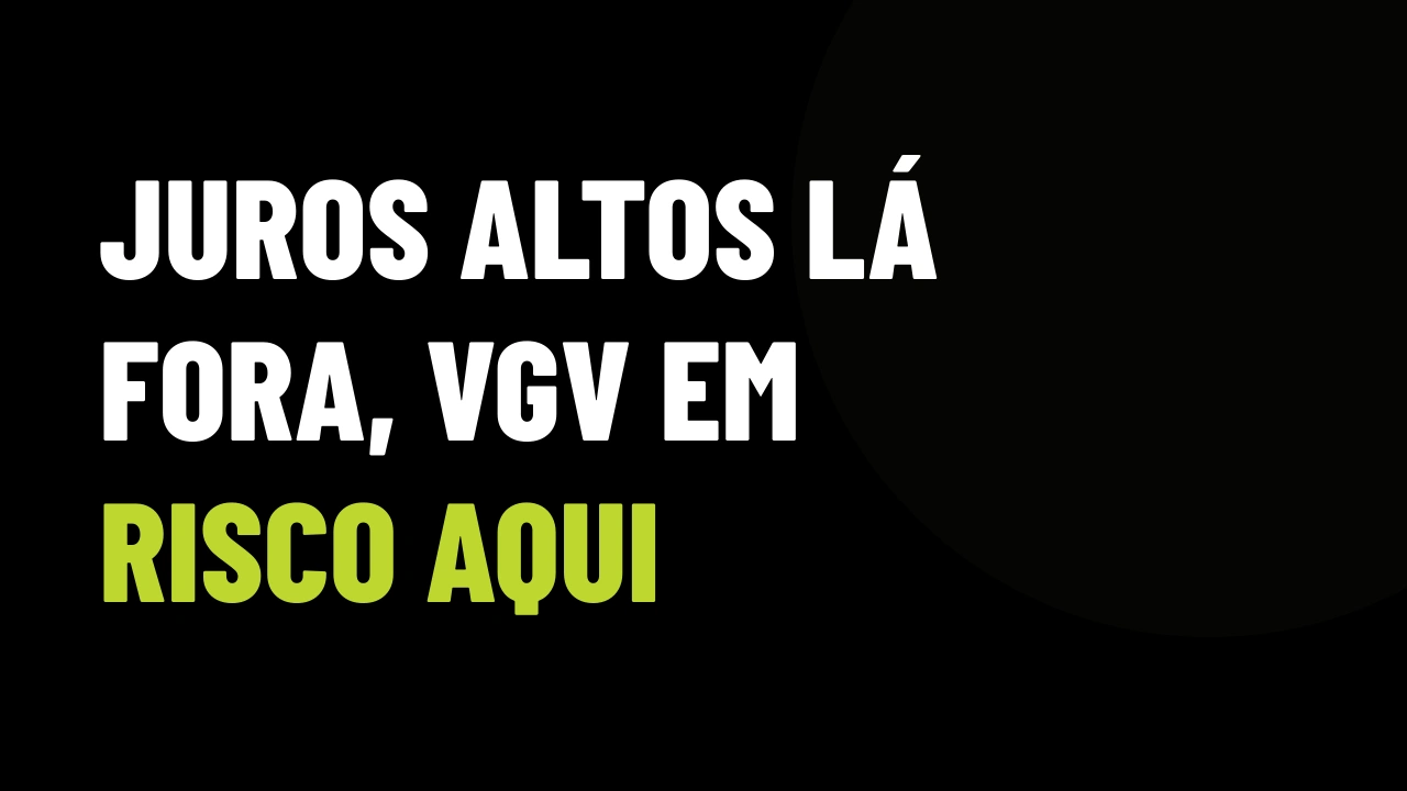 Economia dos EUA mais frágil e juros altos: o plano do corretor para proteger o VGV antes que o comprador trave