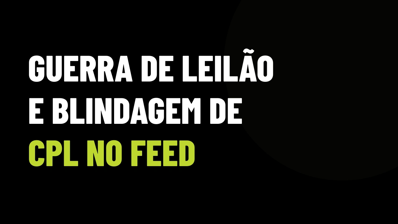 Picos de anúncios nas redes sociais: como a guerra de atenção inflaciona o leilão e como blindar o tráfego da sua imobiliária