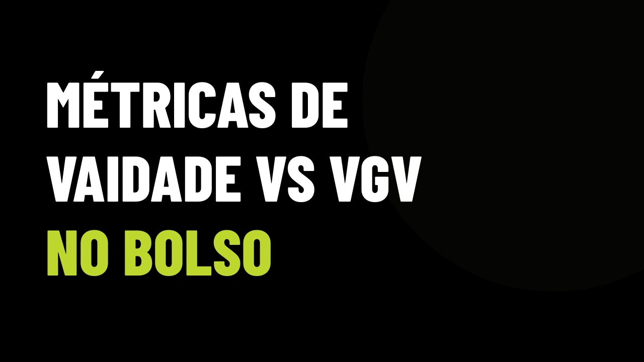 A ilusão da 'tabela moral' nas vendas: por que métricas de vaidade não colocam comissão no seu bolso