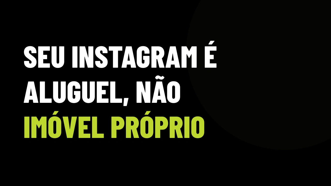 Meta bloqueou notícia no Instagram: seu perfil de corretor pode sumir amanhã?