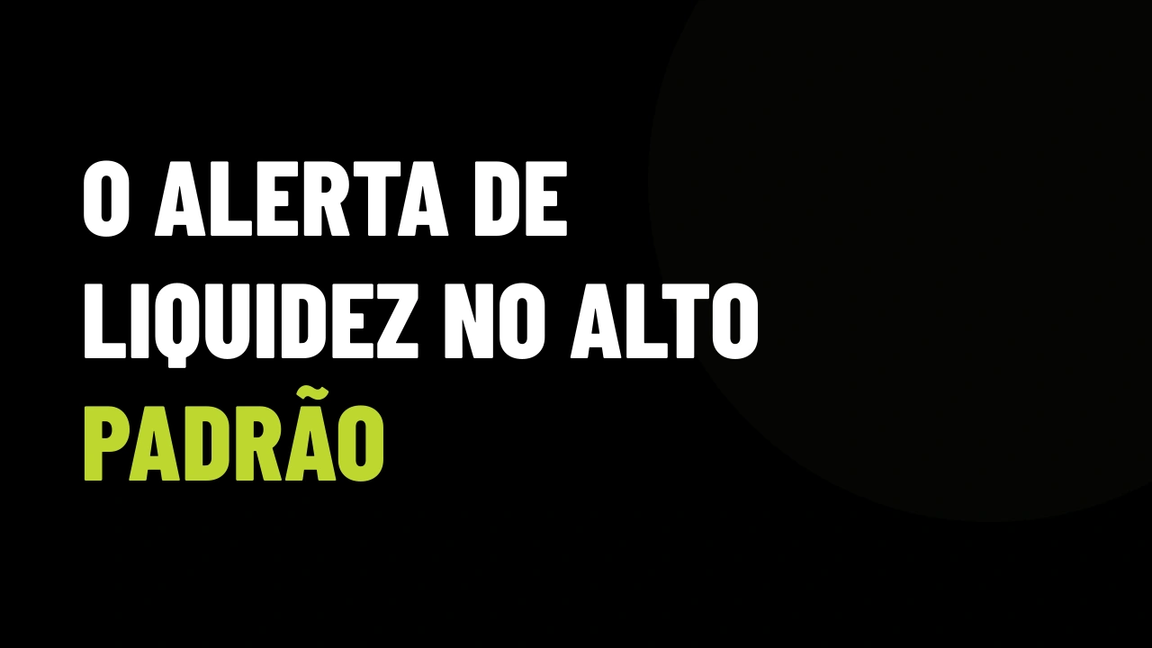 Projetos de luxo travam por preços esticados: o alerta de liquidez para quem vende segunda residência