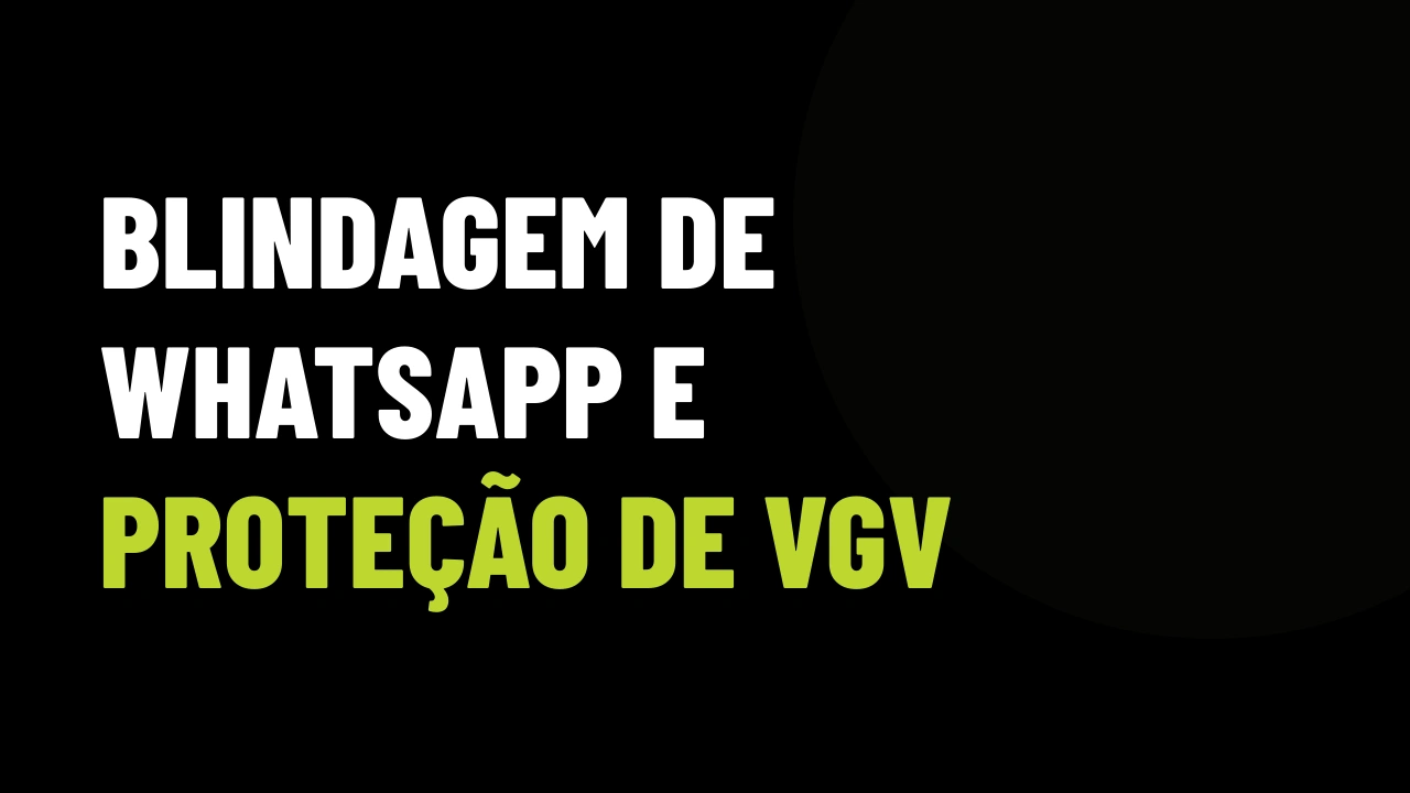 WhatsApp banido no plantão de vendas: como blindar o atendimento da imobiliária e proteger seu VGV