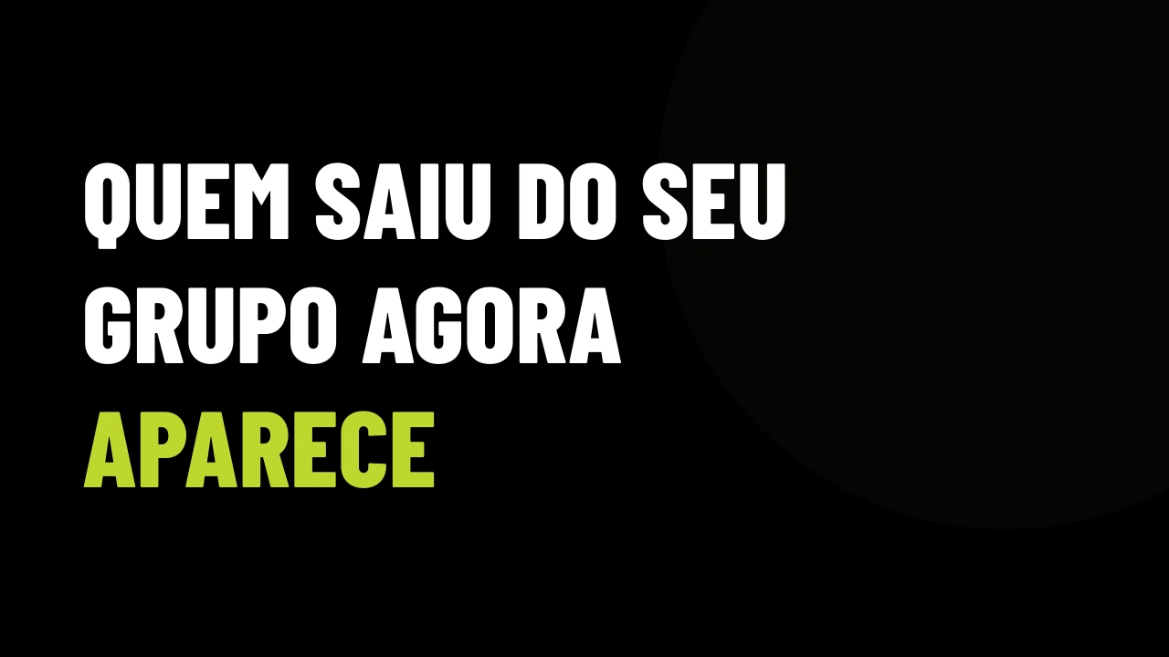 WhatsApp vai mostrar quem saiu do grupo: o fim dos grupos de lançamento 'mortos' das imobiliárias?